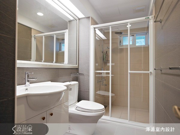 35坪＿鄉村風浴室案例圖片＿澤源室內設計＿澤源_04之20