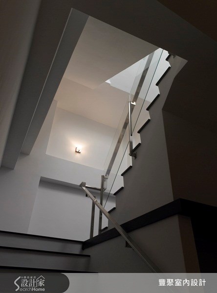 75坪中古屋(5~15年)＿現代風樓梯案例圖片＿豐聚室內設計＿豐聚_05之23