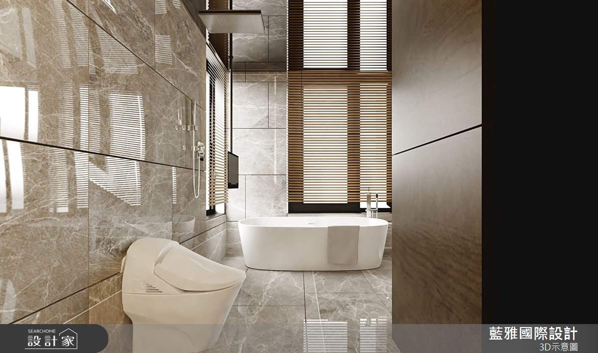 44坪新成屋(5年以下)＿現代風浴室案例圖片＿藍雅國際設計＿藍雅_42之24
