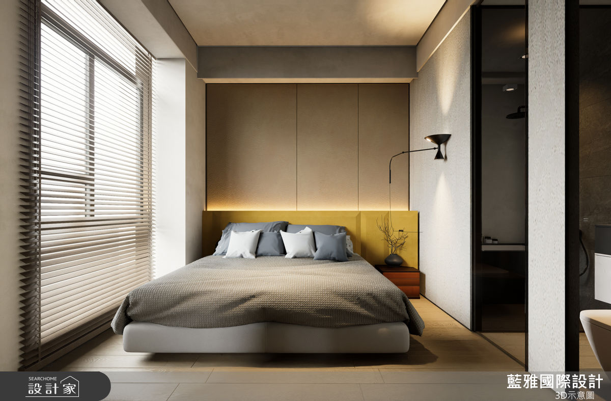 預售屋＿現代風臥室案例圖片＿藍雅國際設計＿藍雅_大華開朗A6之18