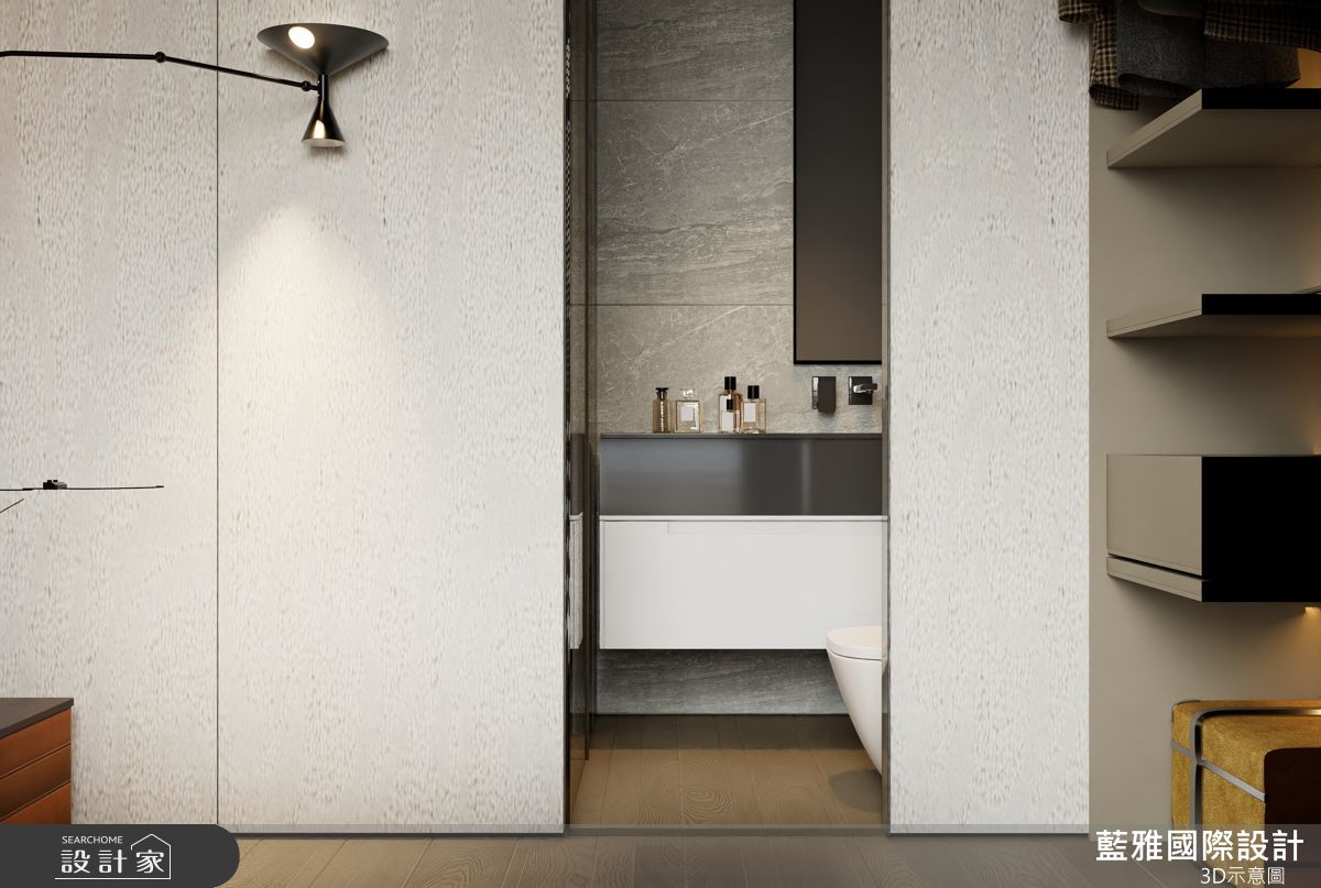 預售屋＿現代風浴室案例圖片＿藍雅國際設計＿藍雅_大華開朗A6之21