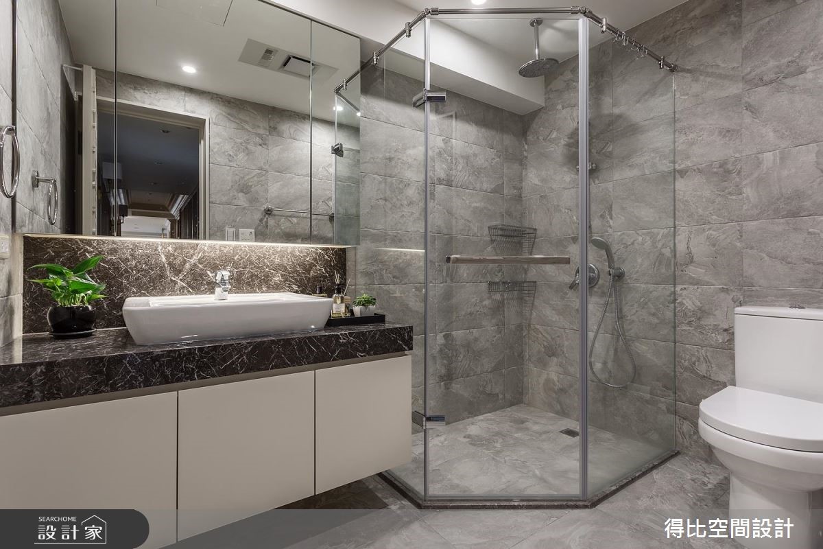42坪新成屋(5年以下)＿新古典浴室案例圖片＿得比空間設計有限公司＿得比_53之27