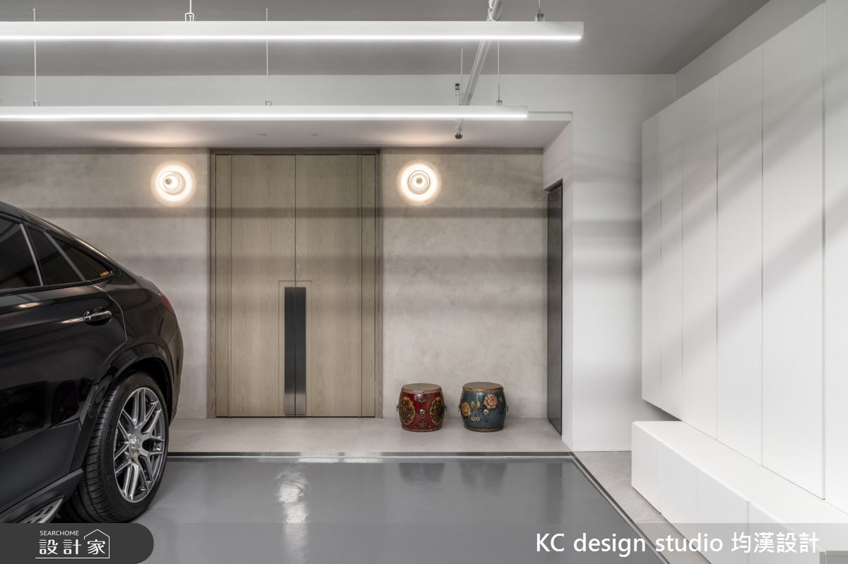 100坪新古屋(10年以下)＿現代風車庫案例圖片＿KC design studio 均漢設計＿KC_65新竹呂宅之35