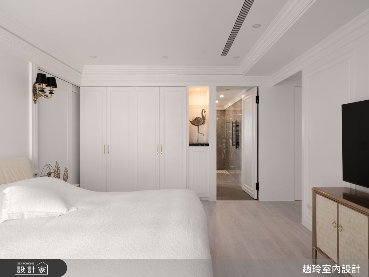 80坪新成屋(5年以下)＿新古典臥室案例圖片＿趙玲室內設計有限公司＿趙玲_78之18