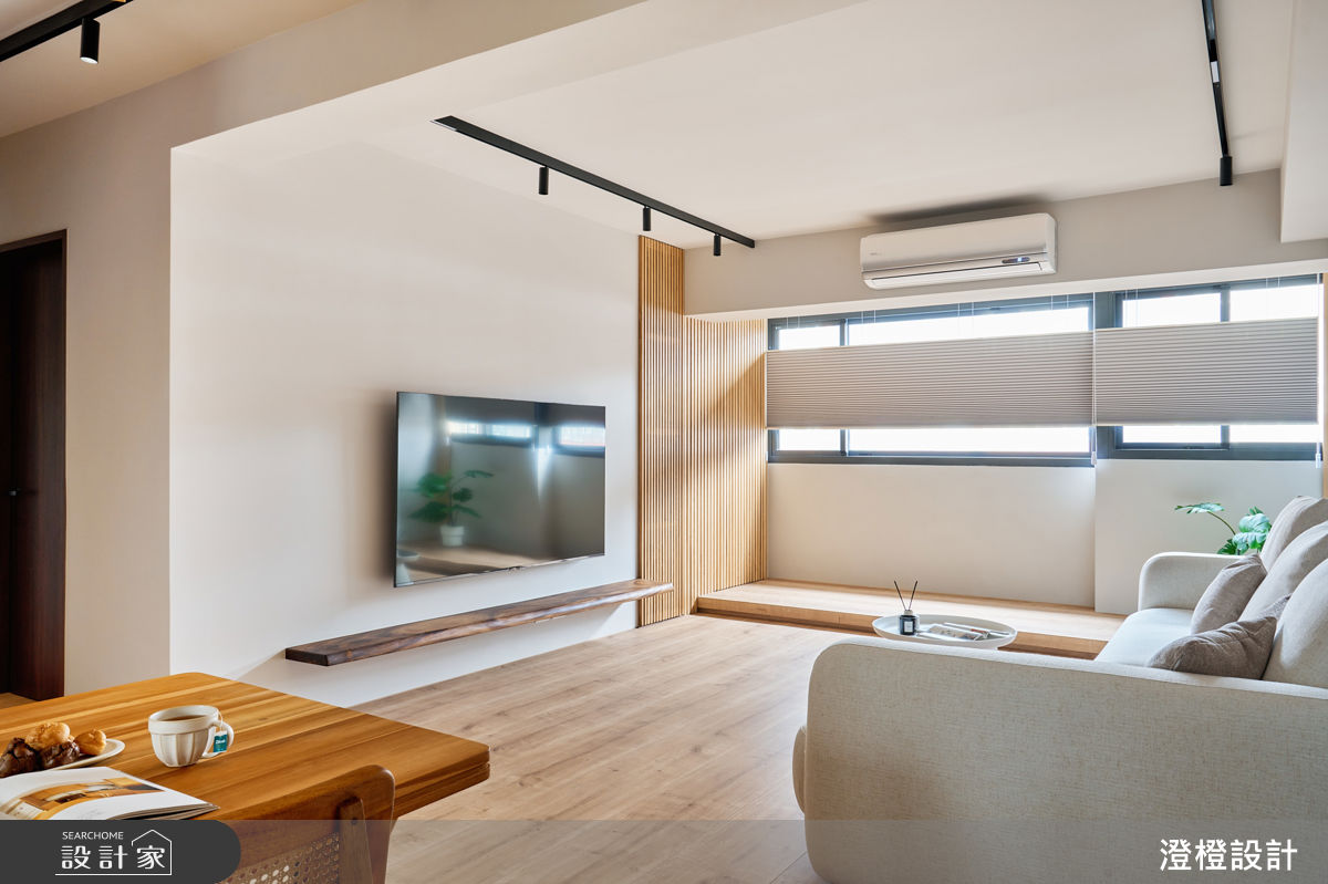 27坪老屋(31~40年)＿日式無印風客廳餐廳案例圖片＿澄橙設計＿澄橙_67之3