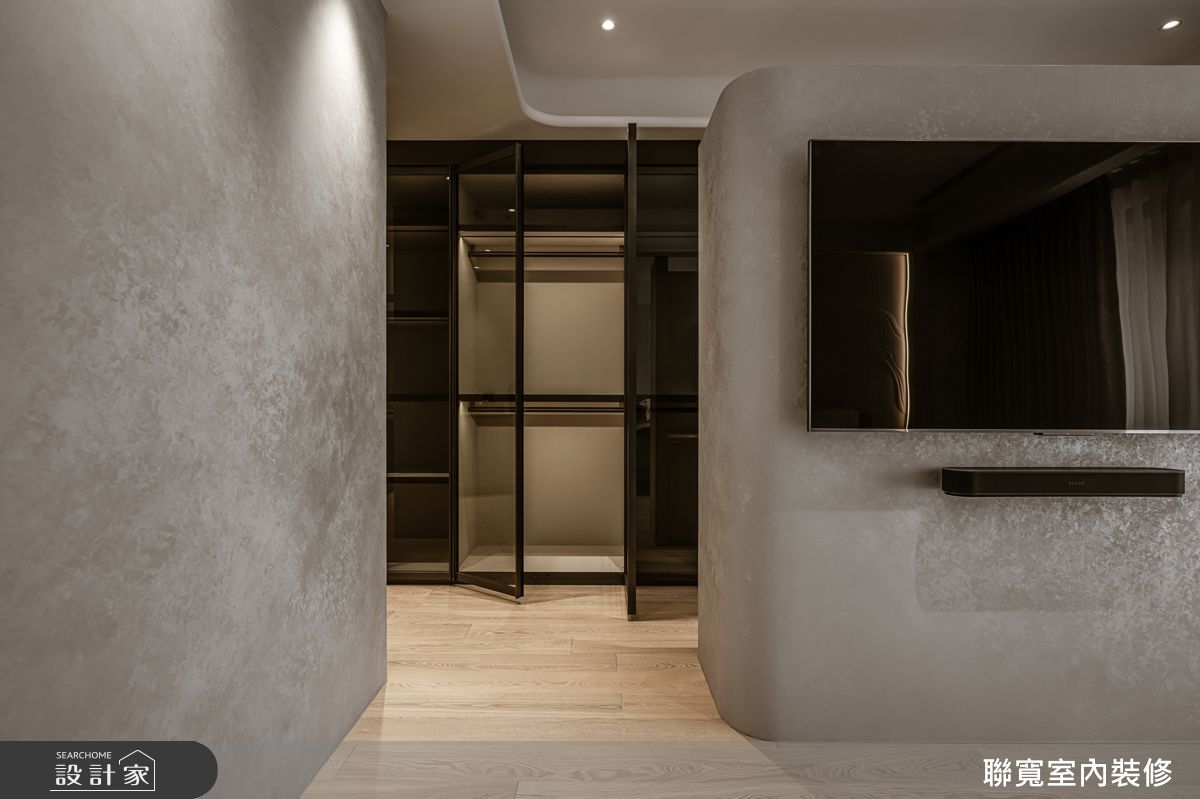 104坪毛胚屋＿現代風臥室更衣間案例圖片＿聯寬室內裝修有限公司＿聯寬_31之25