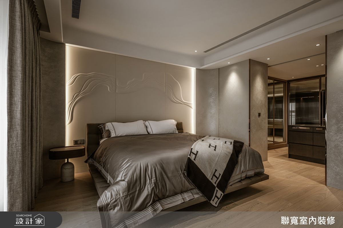 104坪毛胚屋＿現代風臥室更衣間案例圖片＿聯寬室內裝修有限公司＿聯寬_31之26