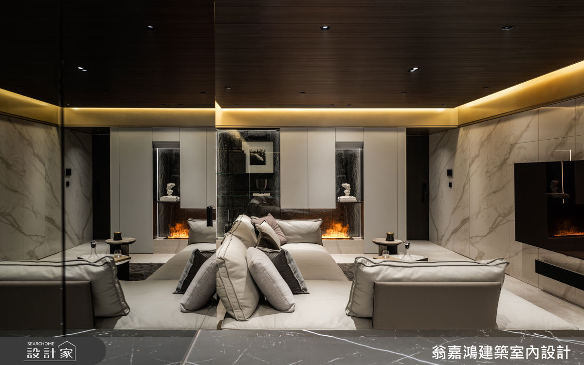 28坪毛胚屋＿現代風客廳案例圖片＿翁嘉鴻建築室內設計｜懷生設計＿懷生_78.台中-S House之35