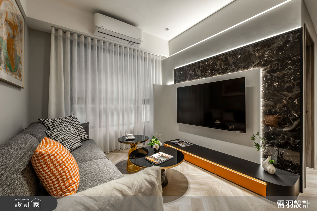 22坪＿輕奢風案例圖片＿雷羽設計＿雷羽_42之12