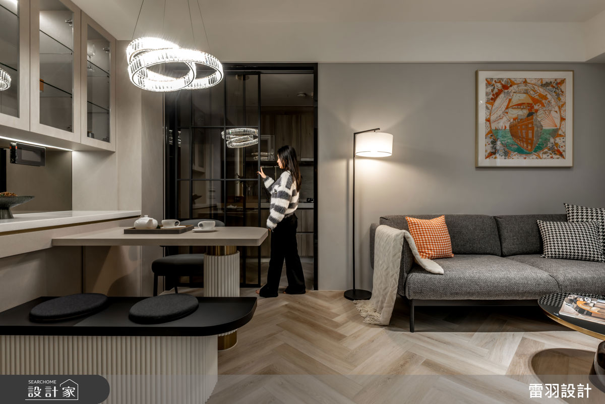 22坪＿輕奢風案例圖片＿雷羽設計＿雷羽_42之36