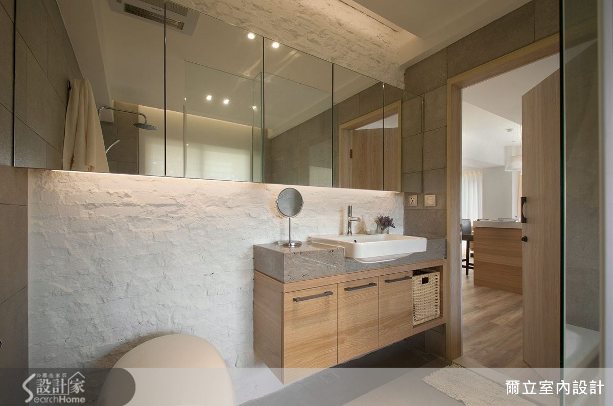 21坪中古屋(5~15年)＿現代風浴室案例圖片＿爾立室內設計＿爾立_01之13