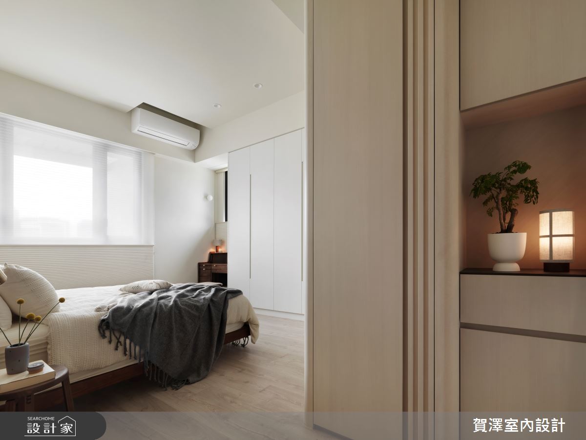 40坪新成屋(5年以下)＿日式侘寂風臥室案例圖片＿賀澤室內設計＿賀澤_83之20