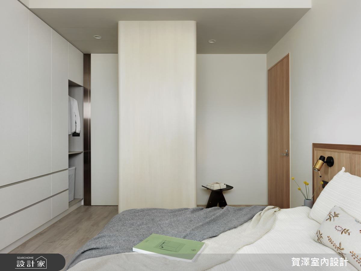 40坪新成屋(5年以下)＿日式侘寂風臥室案例圖片＿賀澤室內設計＿賀澤_83之25