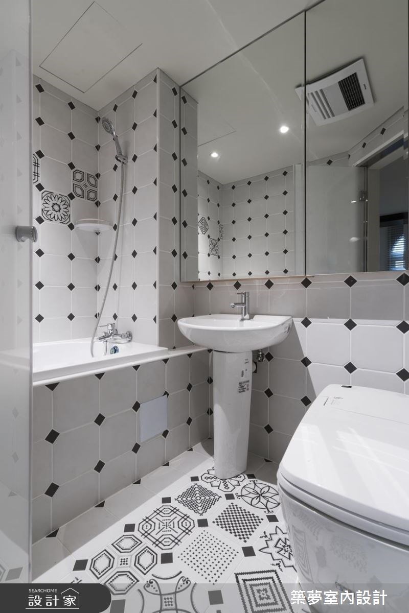 160坪老屋(16~30年)＿新古典浴室案例圖片＿築夢室內設計＿築夢_11之40