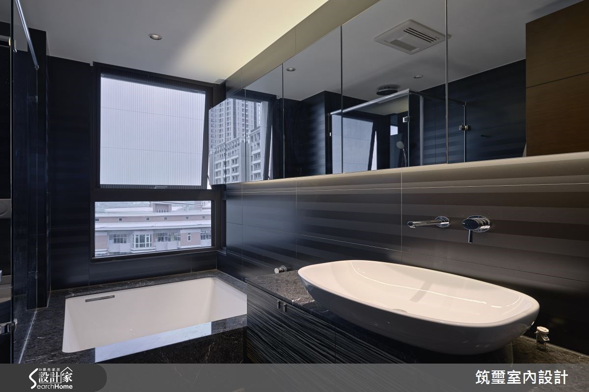 55坪新成屋(5年以下)＿現代風浴室案例圖片＿筑璽室內設計＿筑璽_03之12