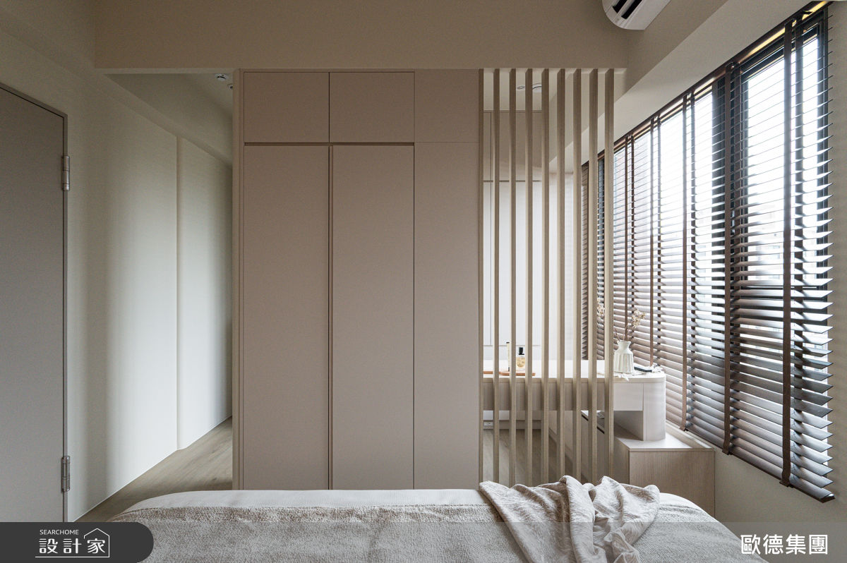 25坪新成屋(5年以下)＿奶油風臥室案例圖片＿台灣歐德傢俱股份有限公司＿歐德_213之22
