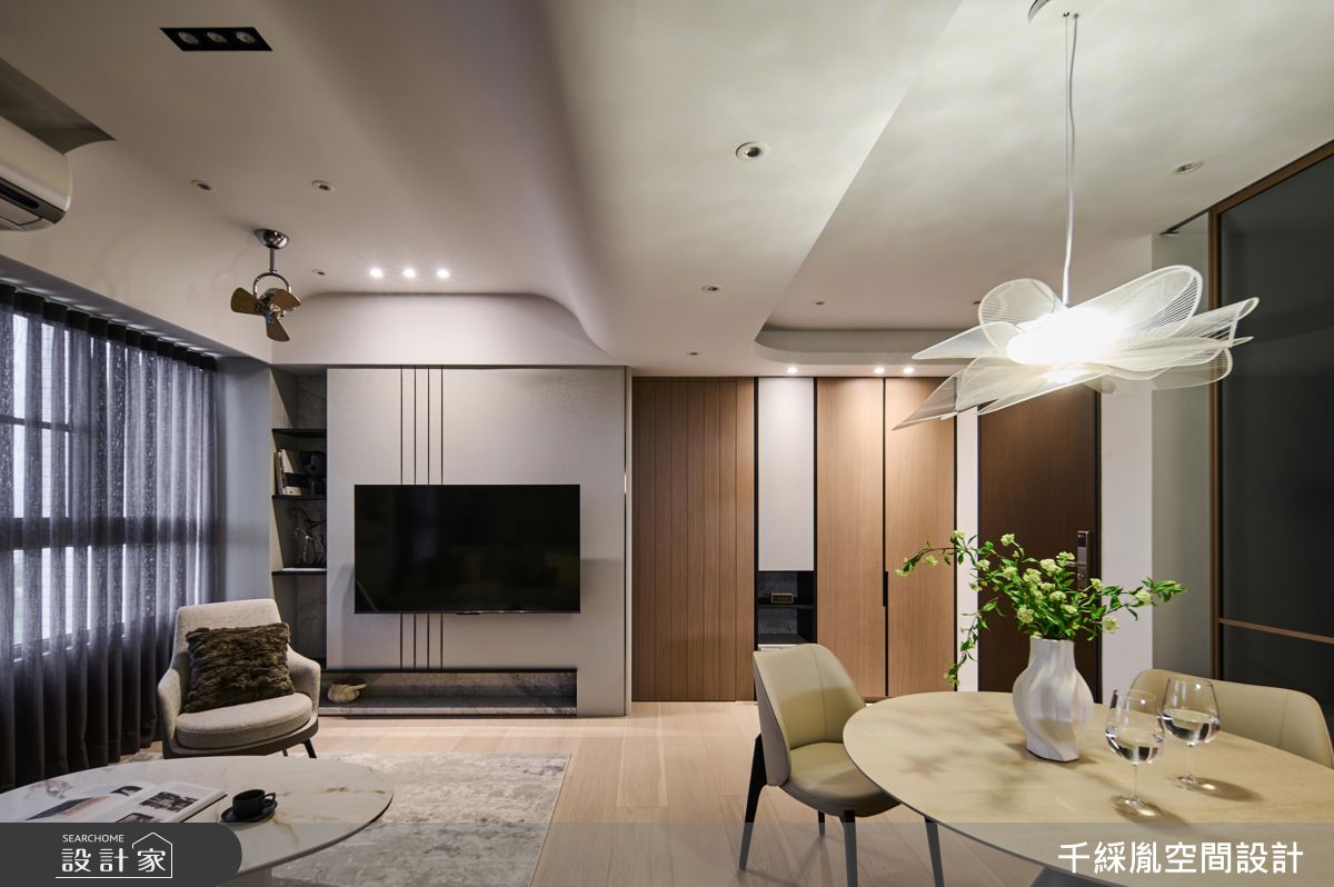 26坪新成屋(5年以下)＿現代風客廳餐廳案例圖片＿千綵胤空間設計ＸDec1/2 DECO 全屋設計團隊＿千綵胤_45之2