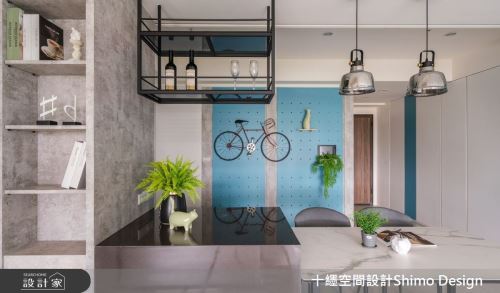 十纆_藍與灰的日常散步_混搭風