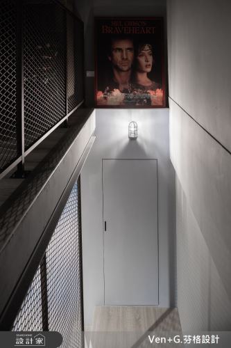 芬格設計31.Love loft 新北老屋翻新45坪工業風_工業風