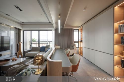 芬格設計37.L'AMOUR 新北36坪現代風_現代風