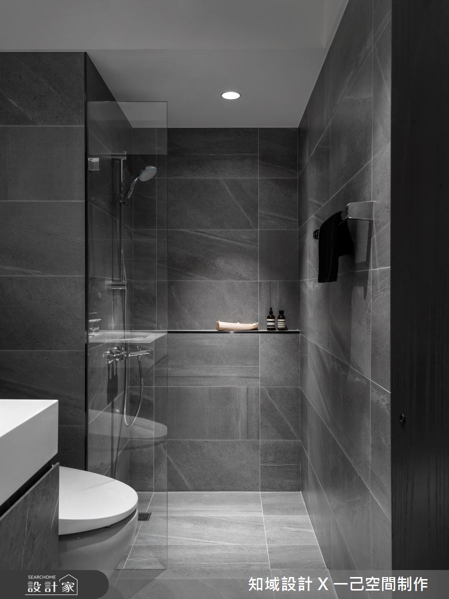 新成屋(5年以下)＿現代風浴室案例圖片＿知域設計 X 一己空間制作＿一己_墨砌之22