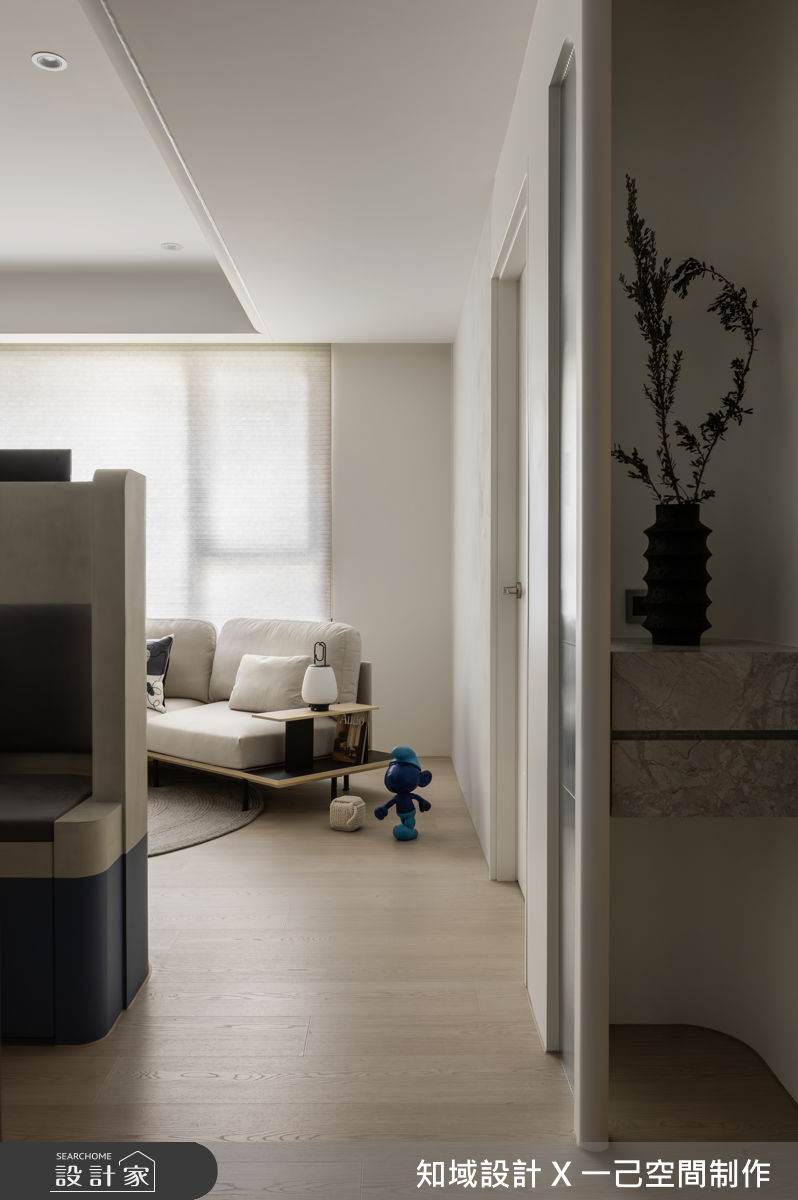 30坪新成屋(5年以下)＿混搭風玄關案例圖片＿知域設計 X 一己空間制作＿知域_瀞之2