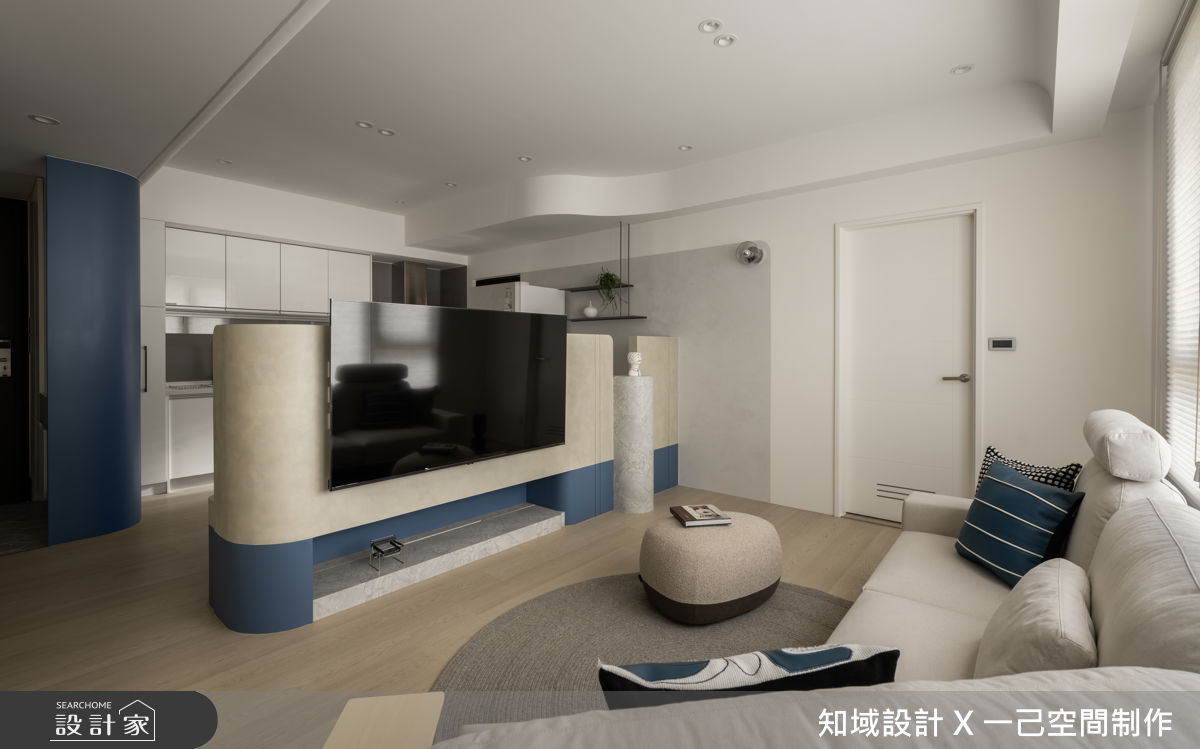 30坪新成屋(5年以下)＿混搭風客廳案例圖片＿知域設計 X 一己空間制作＿知域_瀞之10