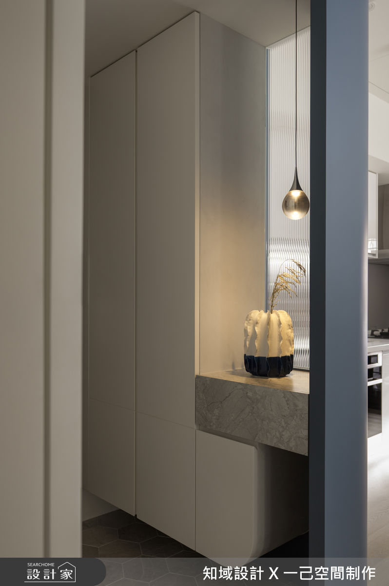 30坪新成屋(5年以下)＿混搭風玄關案例圖片＿知域設計 X 一己空間制作＿知域_瀞之7