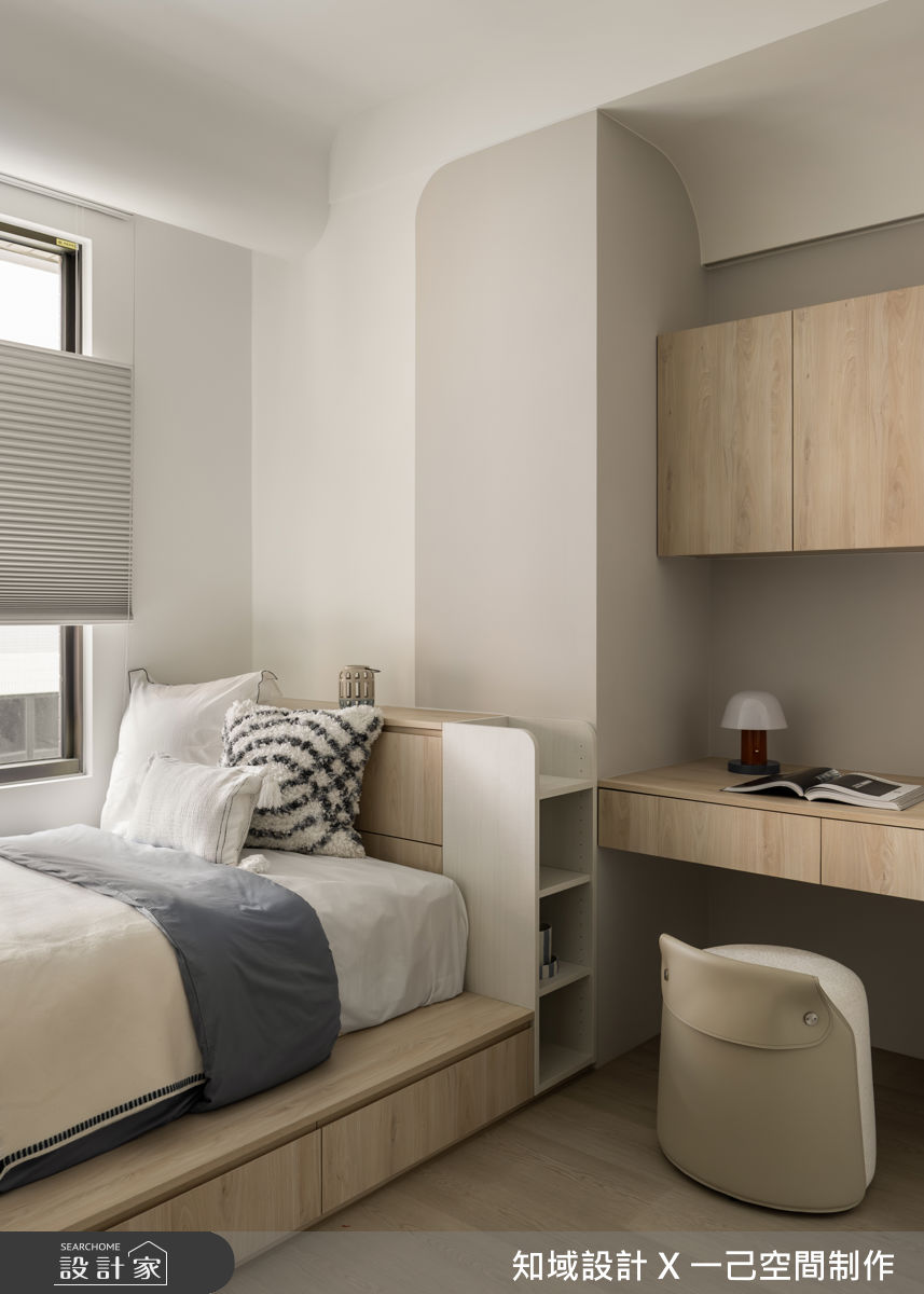 30坪新成屋(5年以下)＿混搭風臥室案例圖片＿知域設計 X 一己空間制作＿知域_瀞之15