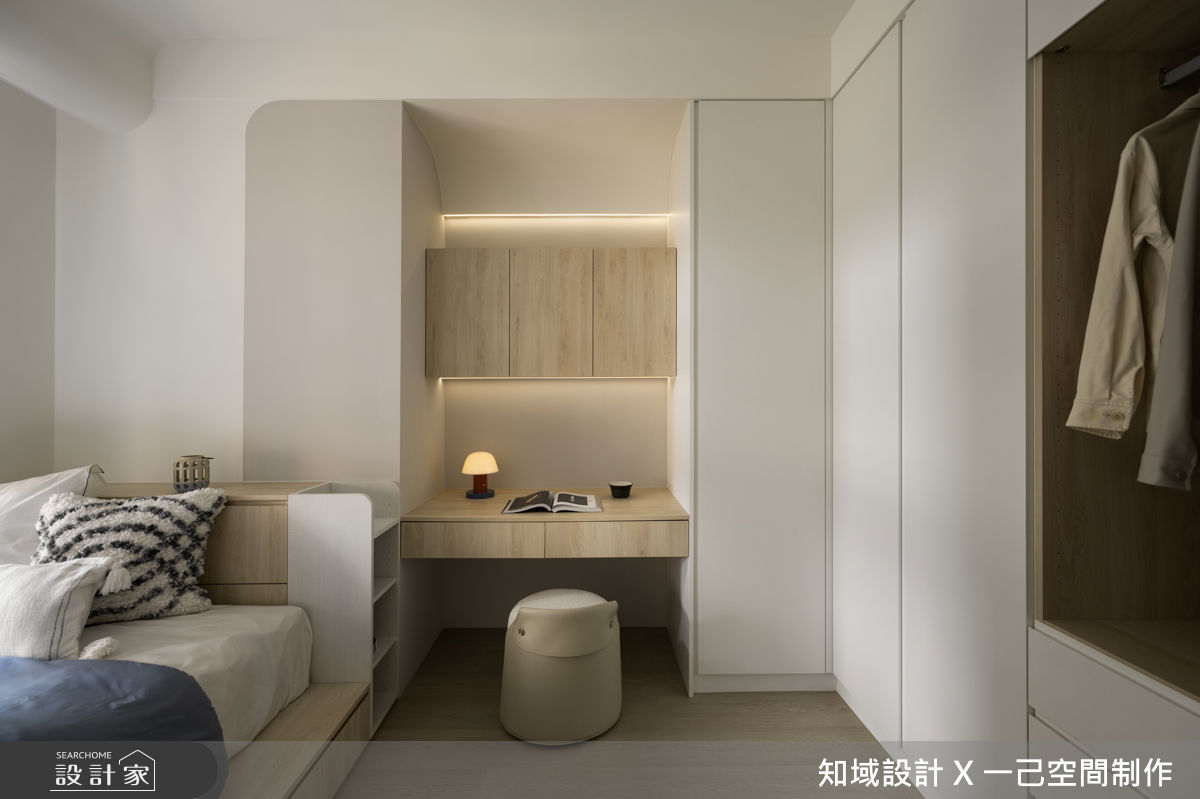 30坪新成屋(5年以下)＿混搭風臥室案例圖片＿知域設計 X 一己空間制作＿知域_瀞之16
