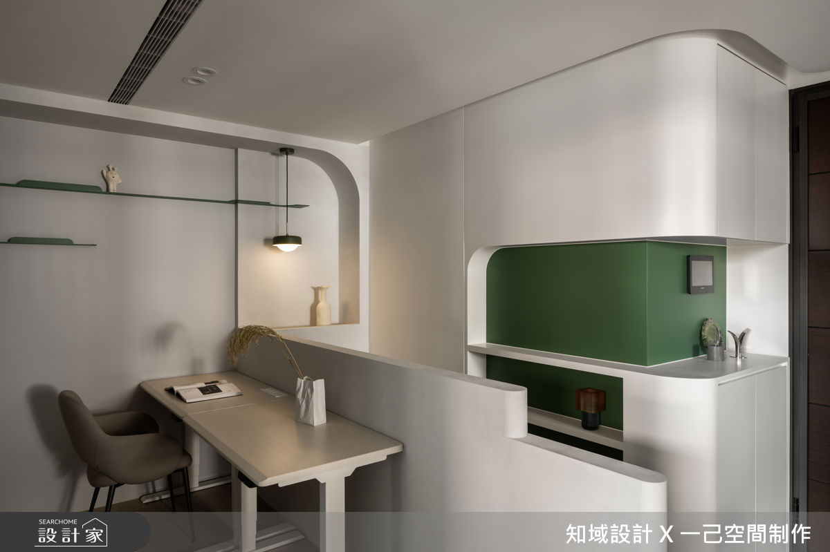 30坪新成屋(5年以下)＿混搭風書房案例圖片＿知域設計 X 一己空間制作＿知域_瀞之22