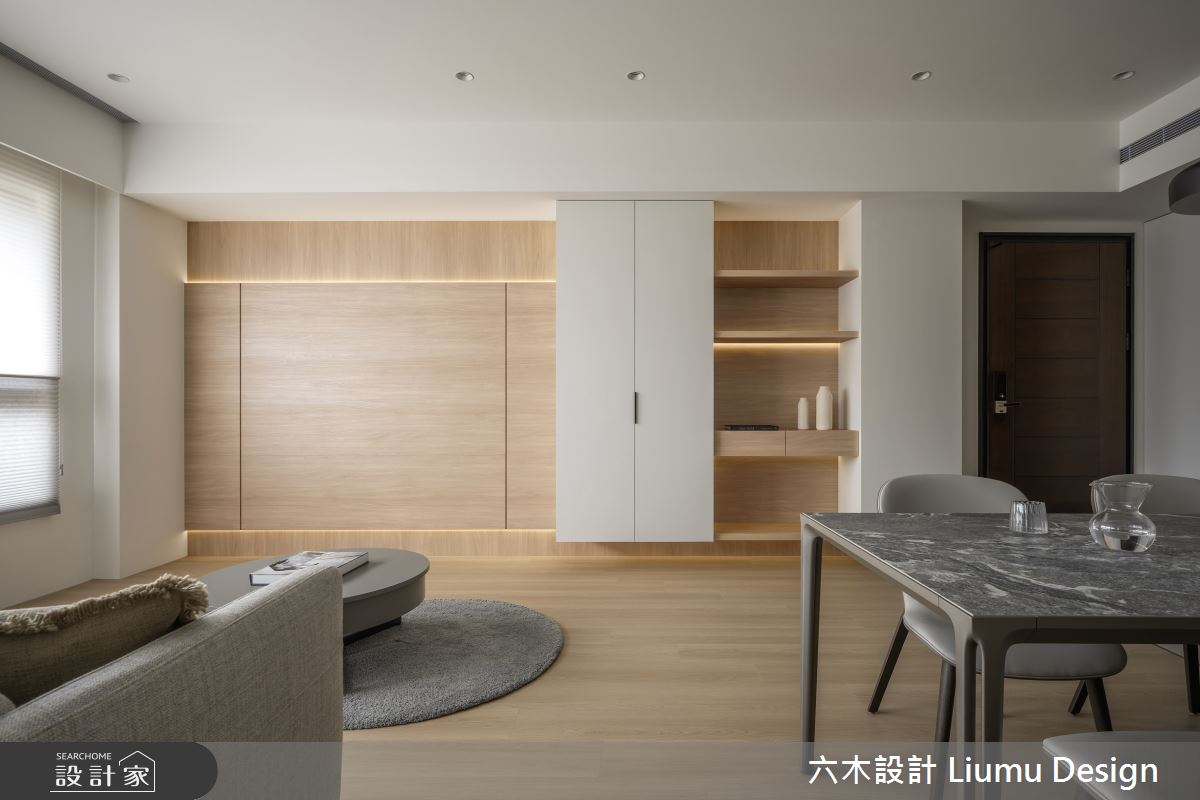 36坪中古屋(5~15年)＿簡約風玄關客廳餐廳案例圖片＿六木設計 Liumu Design＿六木_33之8