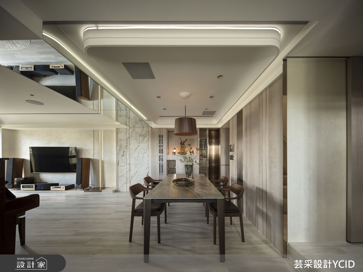 47坪老屋(16~30年)＿現代簡約風客廳餐廳案例圖片＿芸采設計＿芸采_24 棠 Solin之4