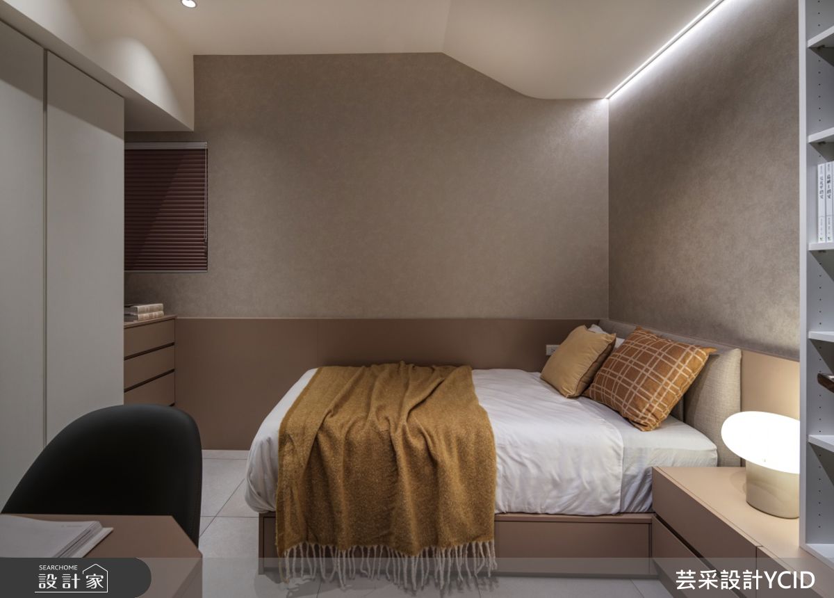 32坪新成屋(5年以下)＿混搭風臥室案例圖片＿芸采設計＿芸采_25 嶼 Murmer之20