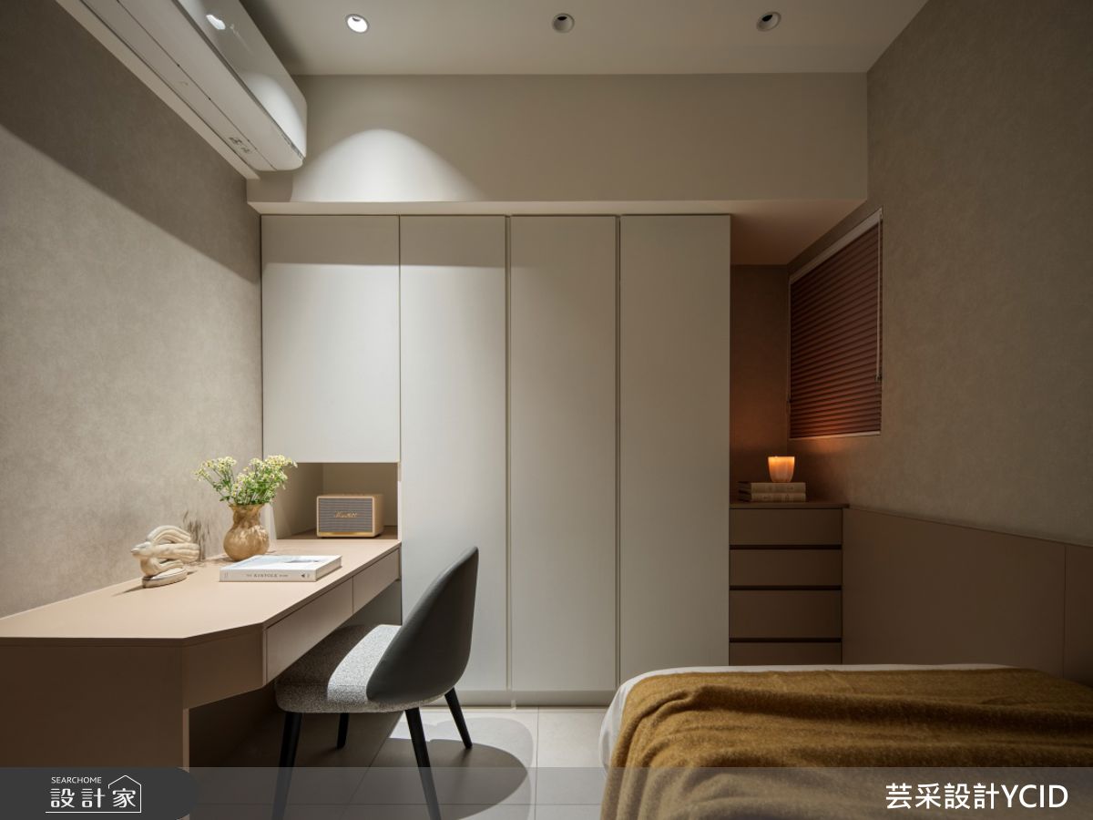 32坪新成屋(5年以下)＿混搭風臥室案例圖片＿芸采設計＿芸采_25 嶼 Murmer之22