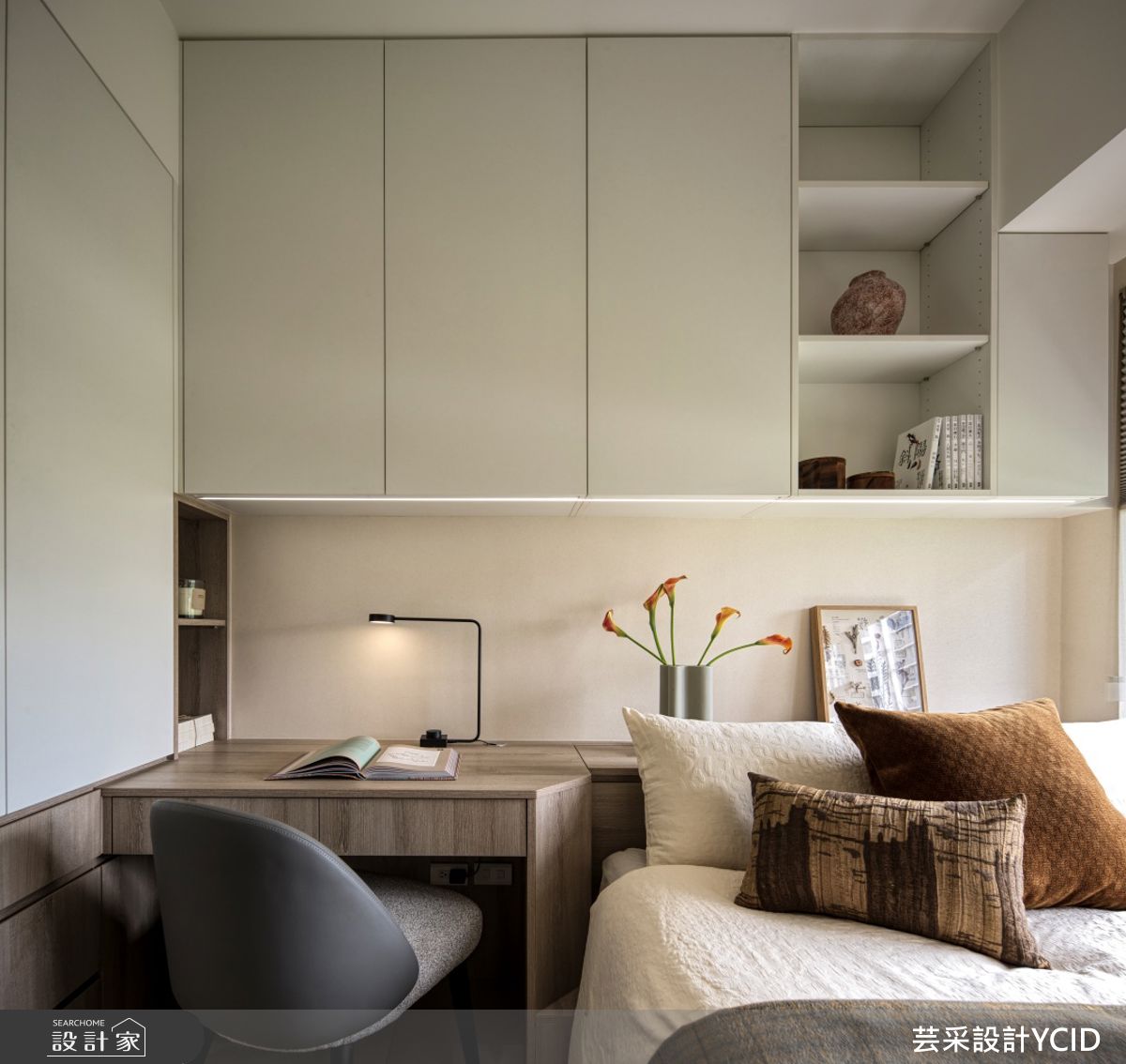 32坪新成屋(5年以下)＿混搭風臥室案例圖片＿芸采設計＿芸采_25 嶼 Murmer之19