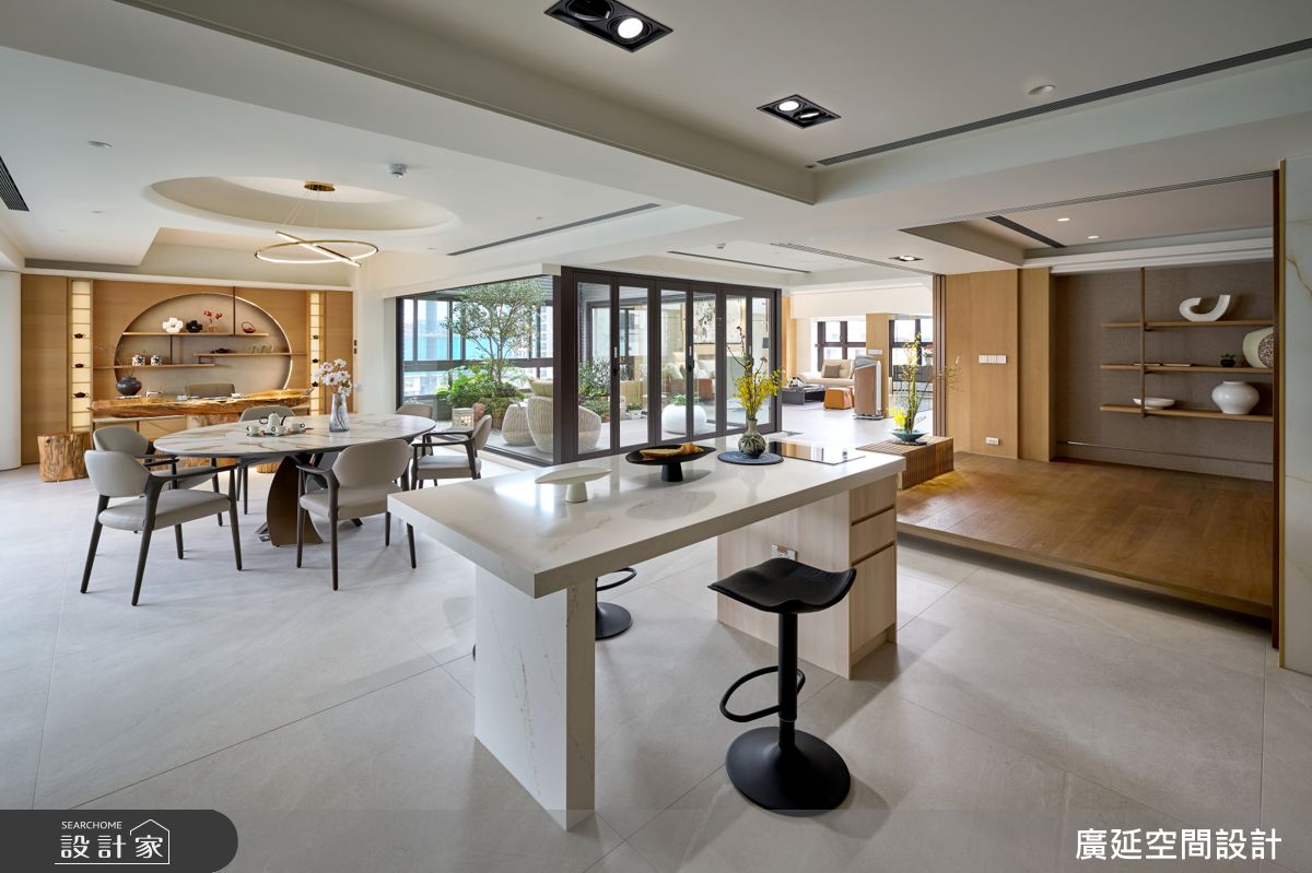 100坪毛胚屋＿人文禪風餐廳吧檯和室案例圖片＿廣延空間設計＿廣延_35之9