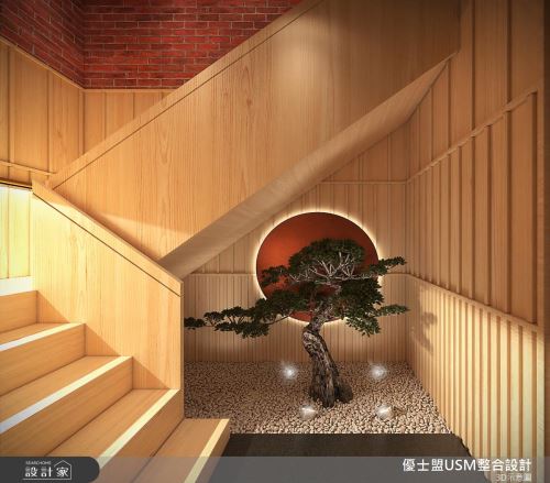 優士盟_33.花蓮商業空間60坪日式風_日式風