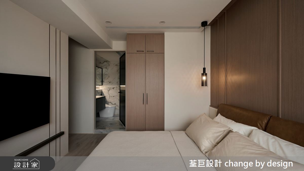 100坪新成屋(5年以下)＿現代簡約風臥室案例圖片＿荃巨設計 change by design＿荃巨_36之18