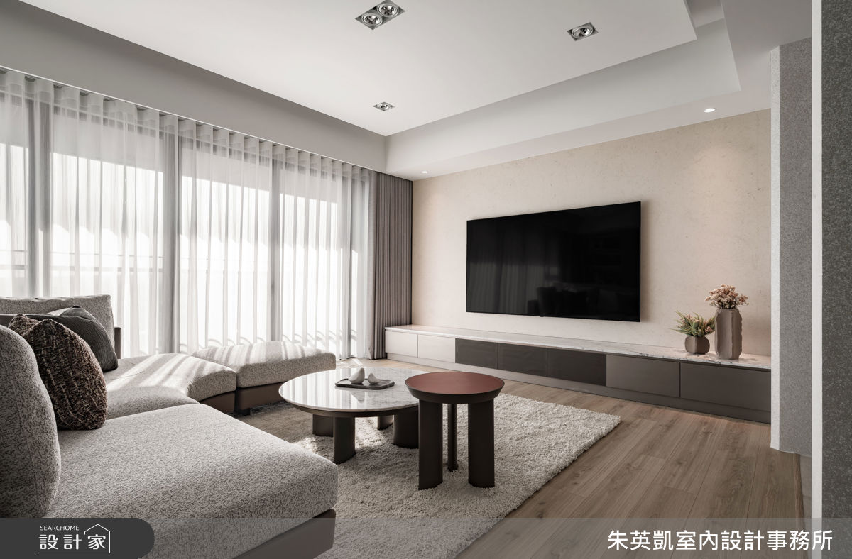 27坪新成屋(5年以下)＿現代風客廳案例圖片＿朱英凱室內設計事務所＿朱英凱_51之12