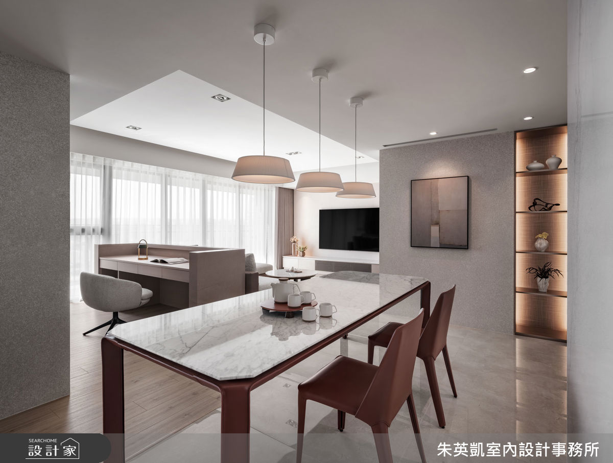 27坪新成屋(5年以下)＿現代風餐廳書房案例圖片＿朱英凱室內設計事務所＿朱英凱_51之15
