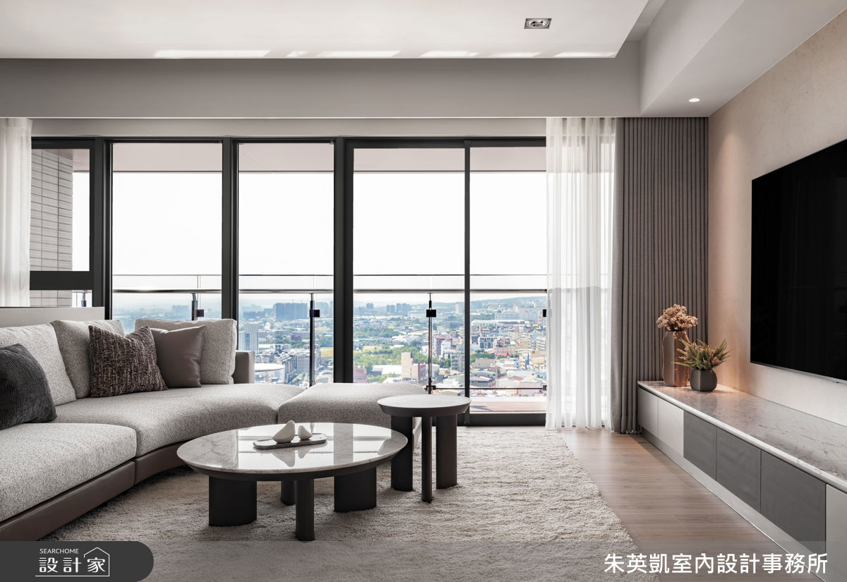 27坪新成屋(5年以下)＿現代風客廳案例圖片＿朱英凱室內設計事務所＿朱英凱_51之28
