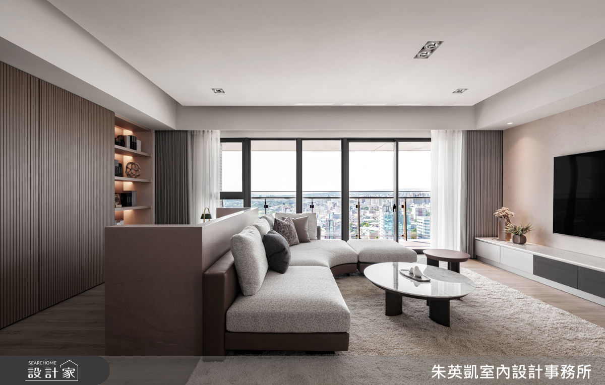 27坪新成屋(5年以下)＿現代風客廳書房案例圖片＿朱英凱室內設計事務所＿朱英凱_51之29