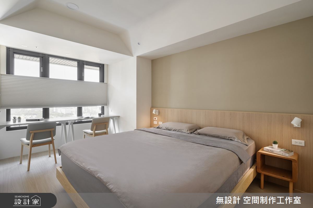57坪預售屋＿日式無印風臥室案例圖片＿無設計 空間制作工作室＿無設計_32之11