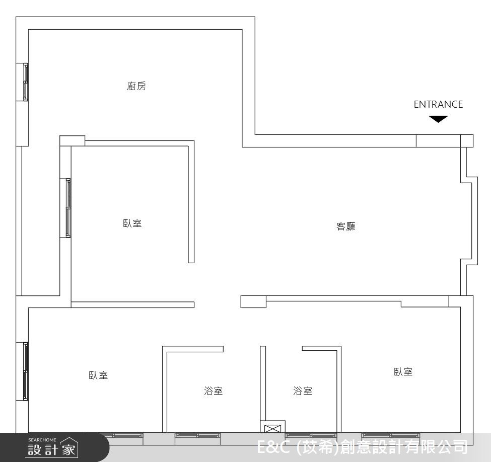 19坪老屋(31~40年)＿現代風案例圖片＿苡希E&C創意設計有限公司＿苡希_17.台北_19坪現代風之22