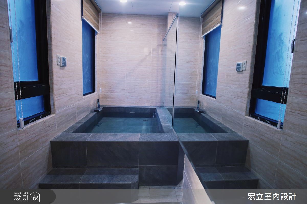 60坪新成屋(5年以下)＿新古典浴室案例圖片＿宏立室內設計＿宏立_01之14