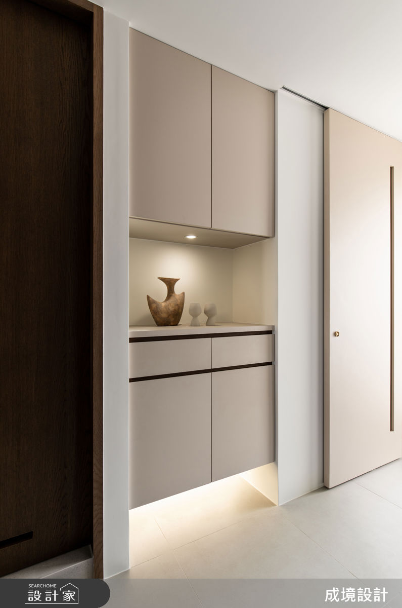 老屋(41~50年)＿混搭風玄關案例圖片＿成境設計＿成境_向心之所之2