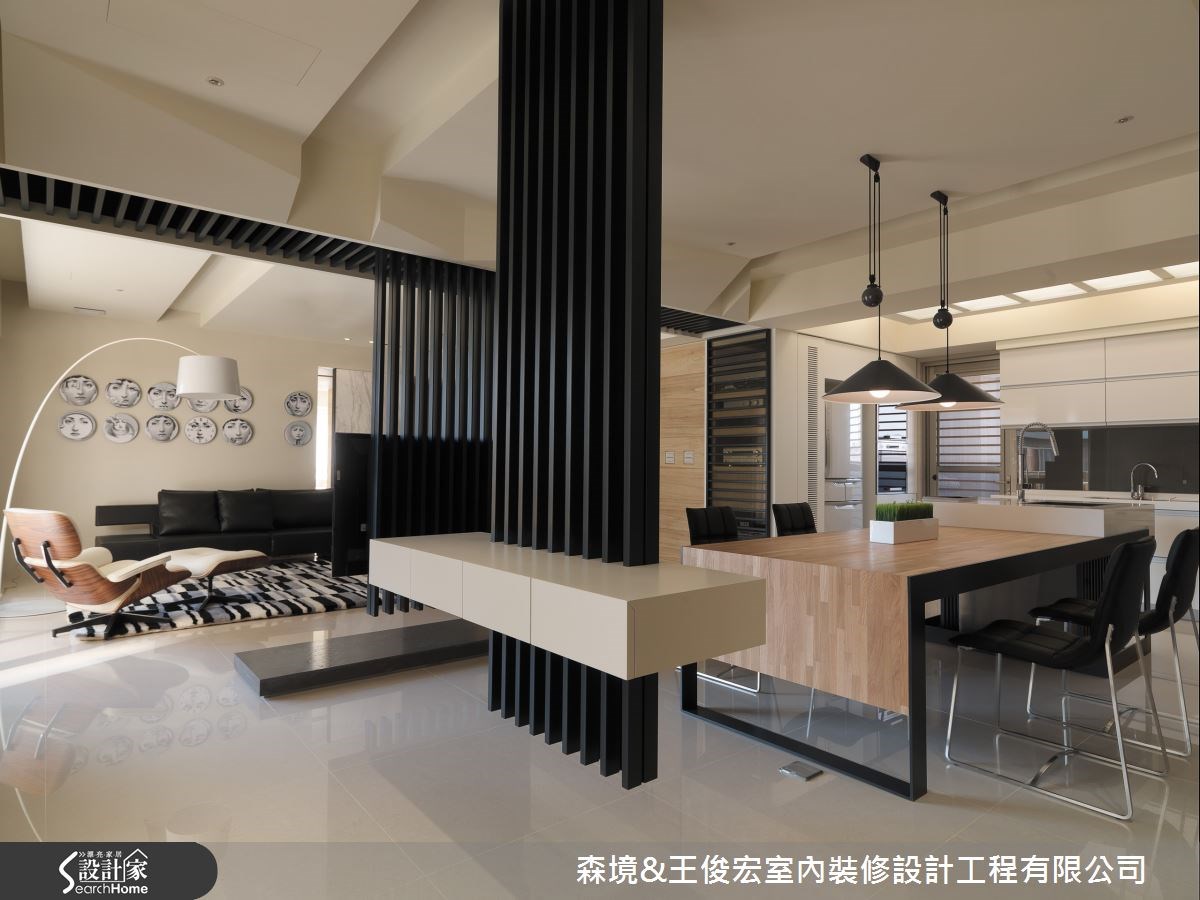 55坪新成屋(5年以下)＿現代風餐廳案例圖片＿森境設計＿王俊宏_20之6