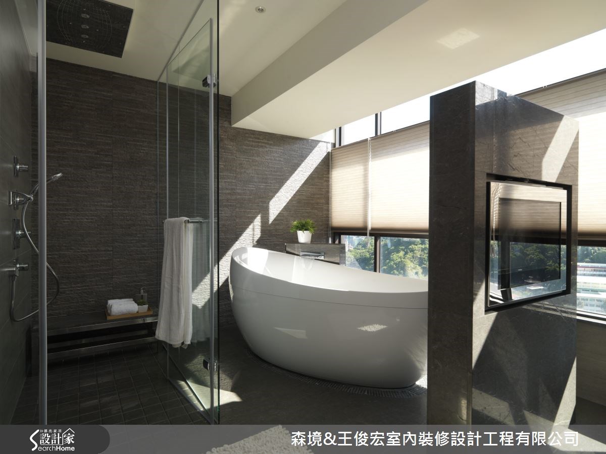 70坪新成屋(5年以下)＿現代風浴室案例圖片＿森境設計＿王俊宏_21之22