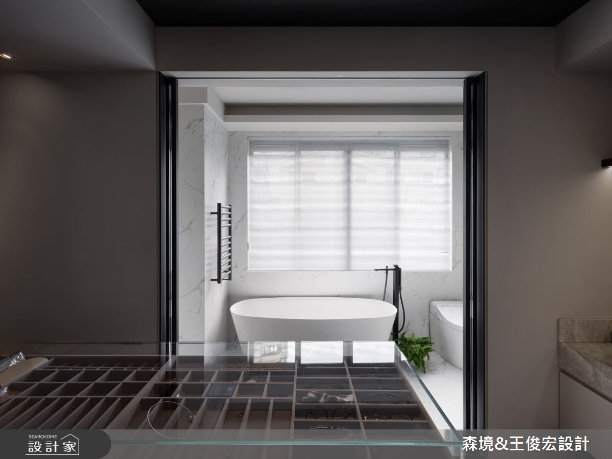 120坪老屋(16~30年)＿現代風浴室案例圖片＿森境設計＿王俊宏_84之27
